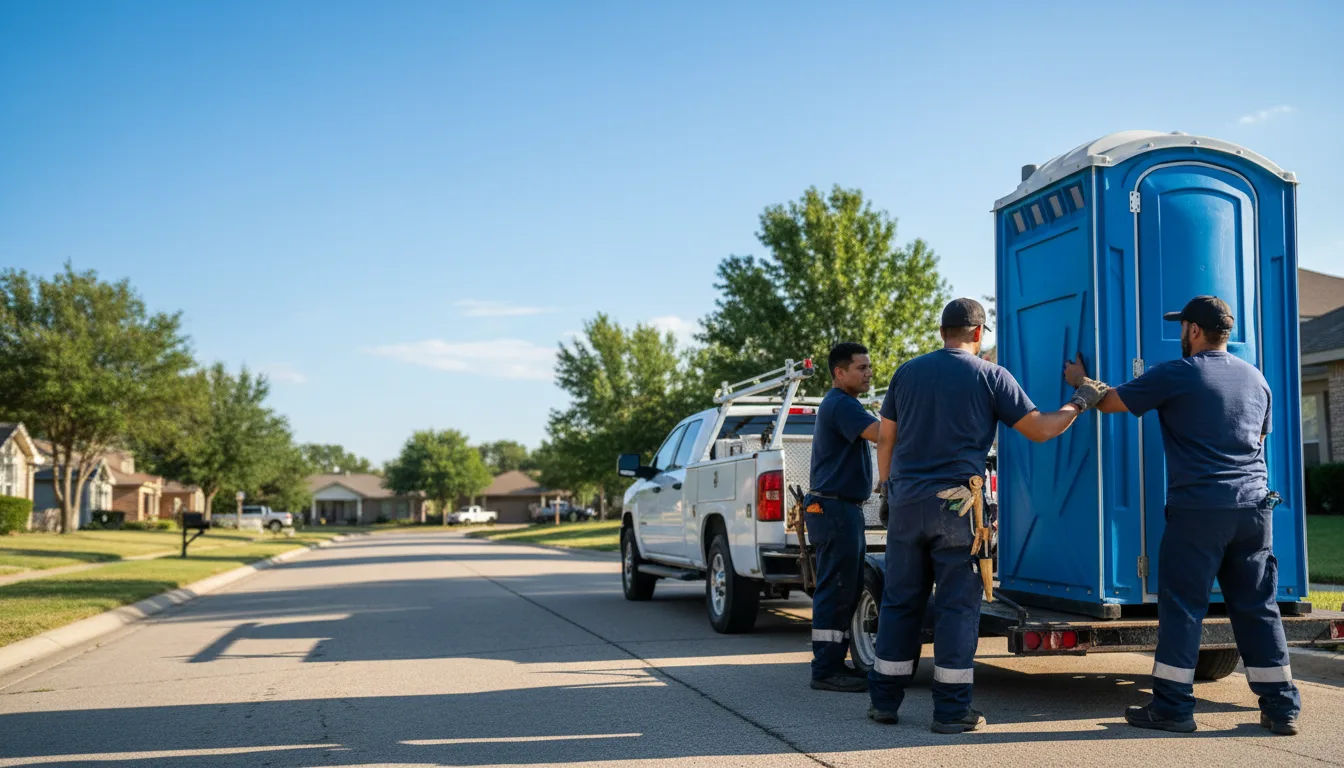 Portable Toilet Rental in Albion, OK near me